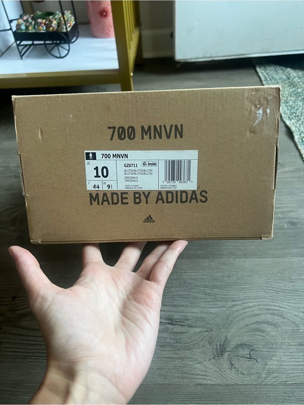 adidas Yeezy Boost 700 MNVN Men’s Blue Tint 
GZ0711 - Picture 9 of 9